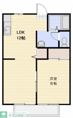 ホワイトハイツの物件間取画像